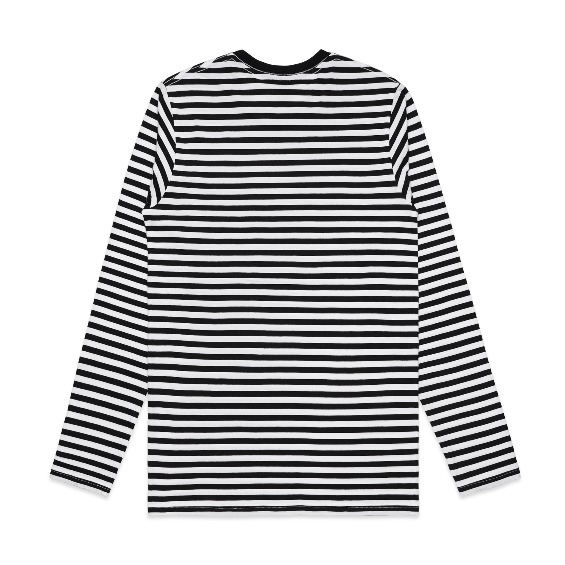 Mens Match Stripe L/S Tee